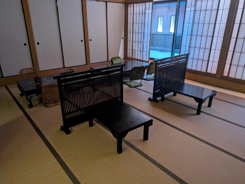 和室の休憩所