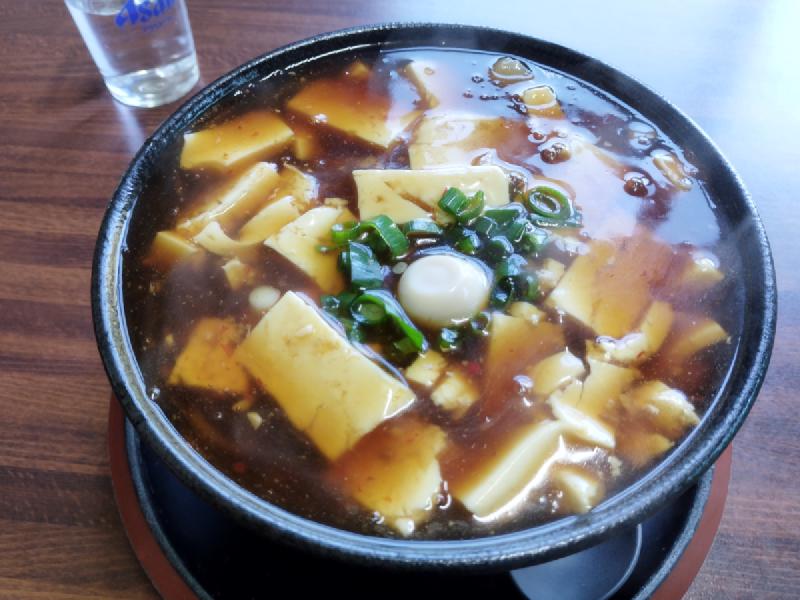 マーボー麺丼