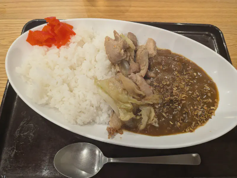 食事処のカレー