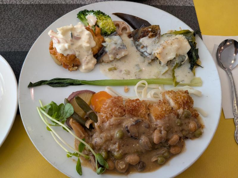 レストラン・プレミエのランチ