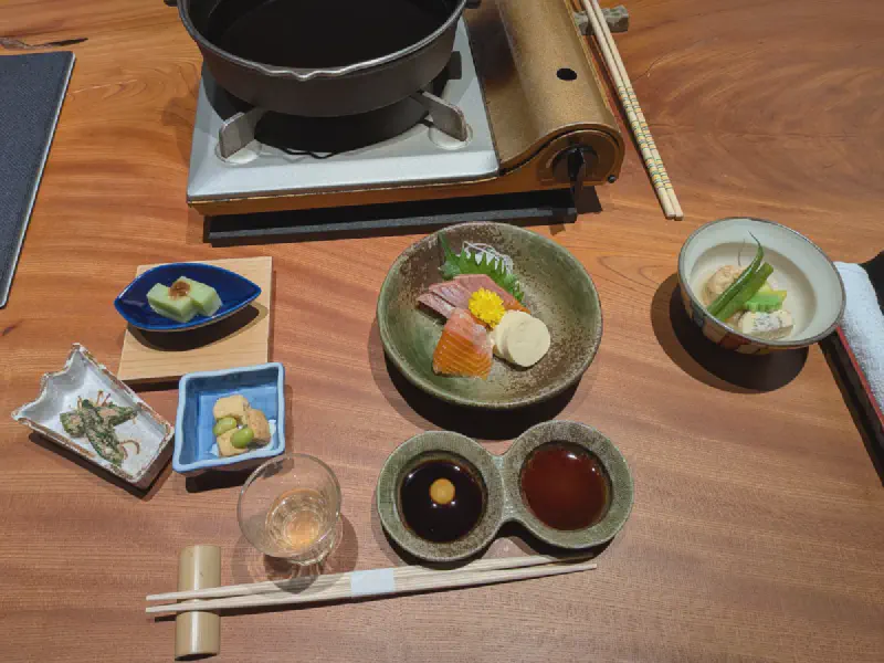 はづ別館の夕食